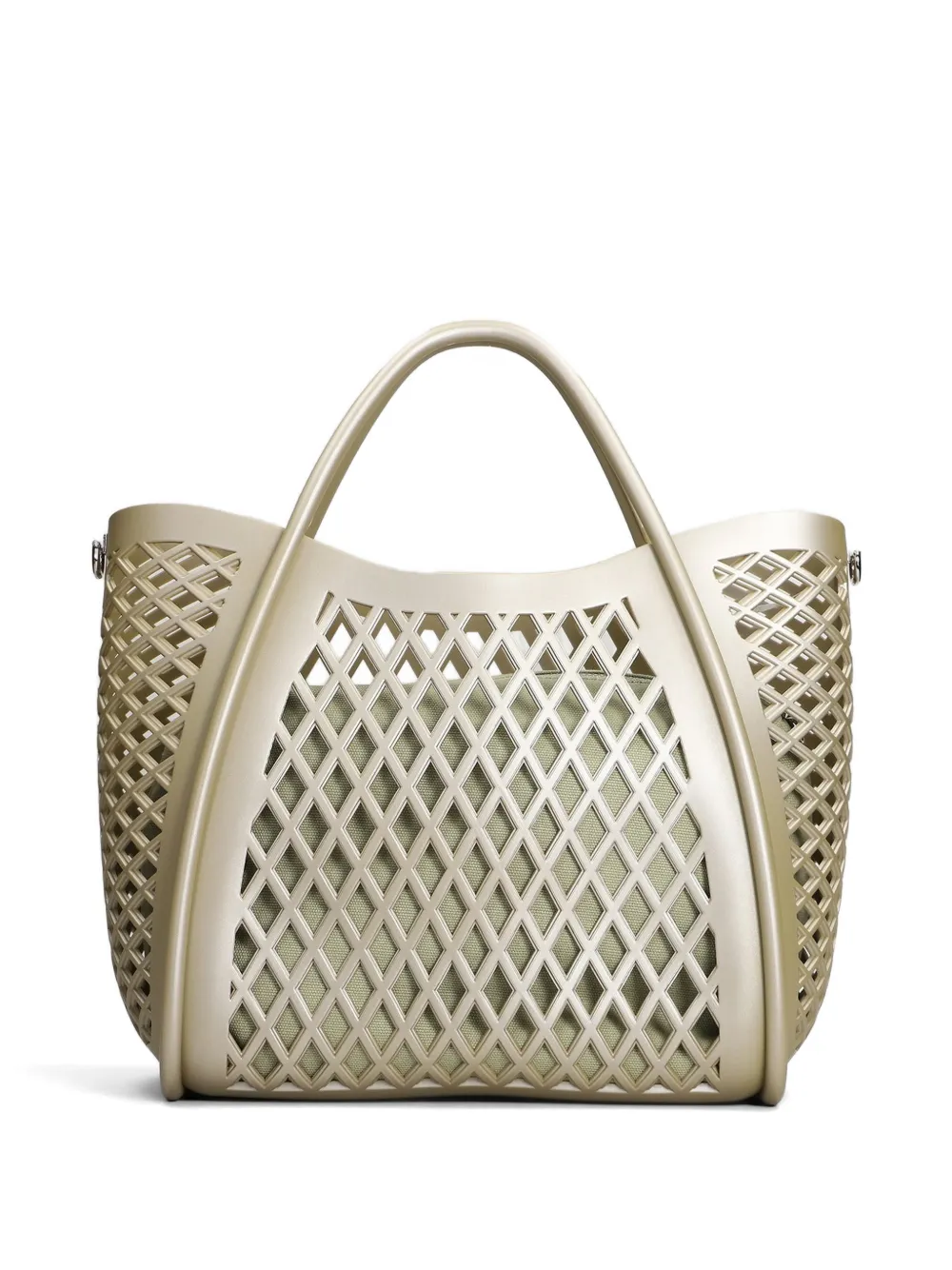Marc Ellis Kleine Flat Basket shopper Beige