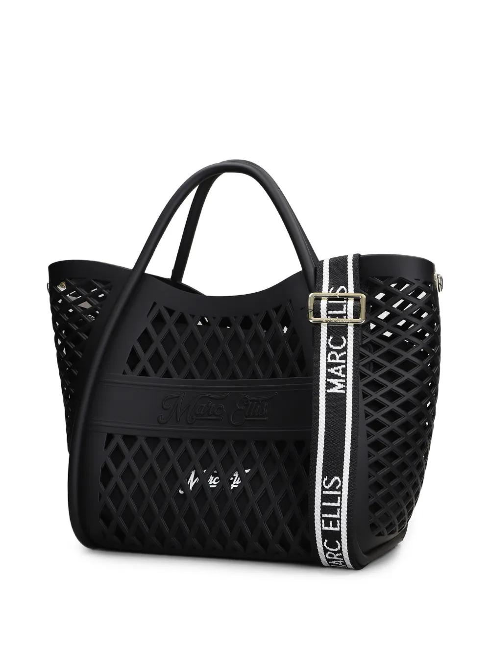 Marc Ellis Medium Flat Basket shopper Zwart