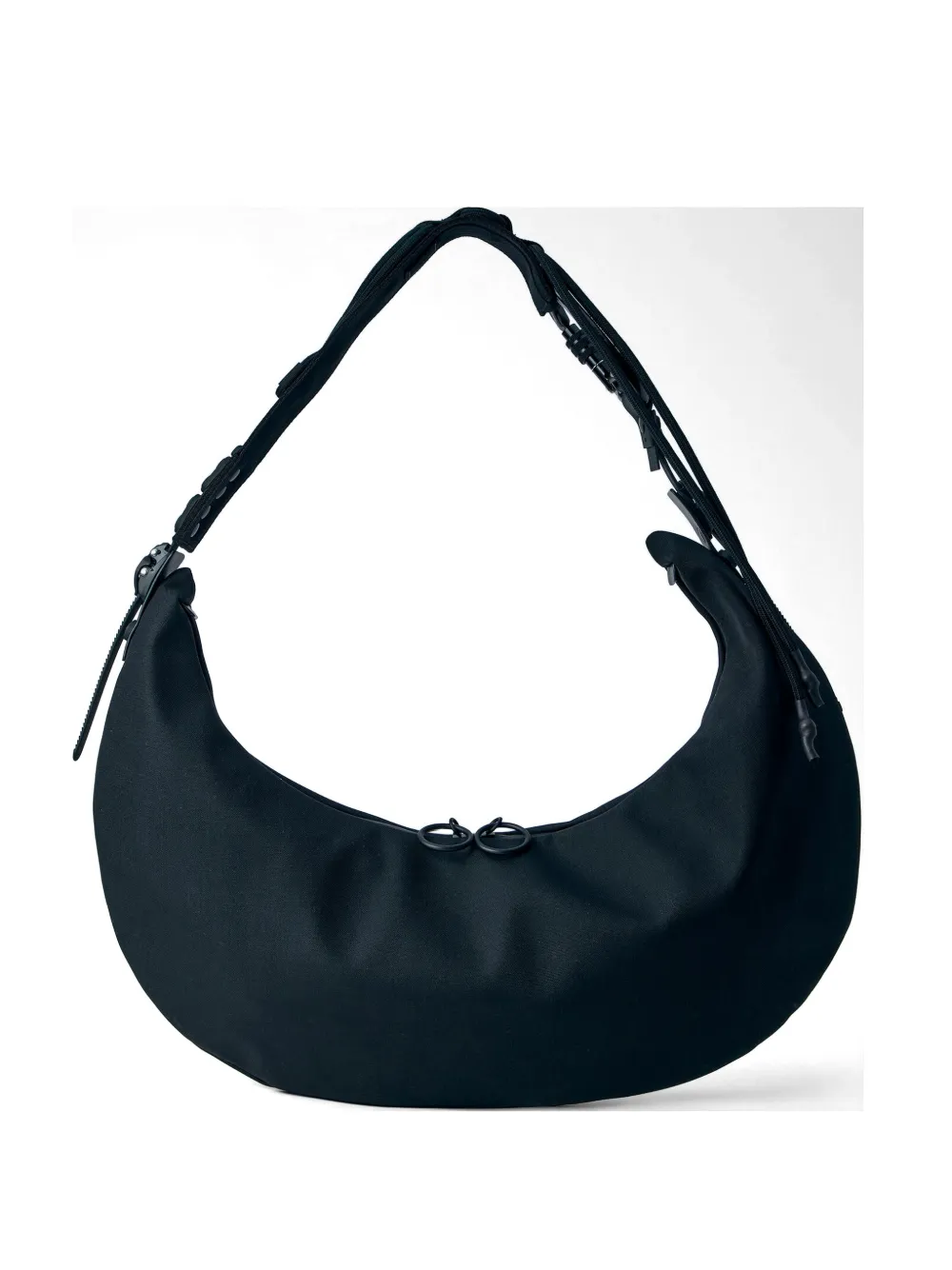 Innerraum Object HM3 Half Moon metal-hardware messenger bag - Nero