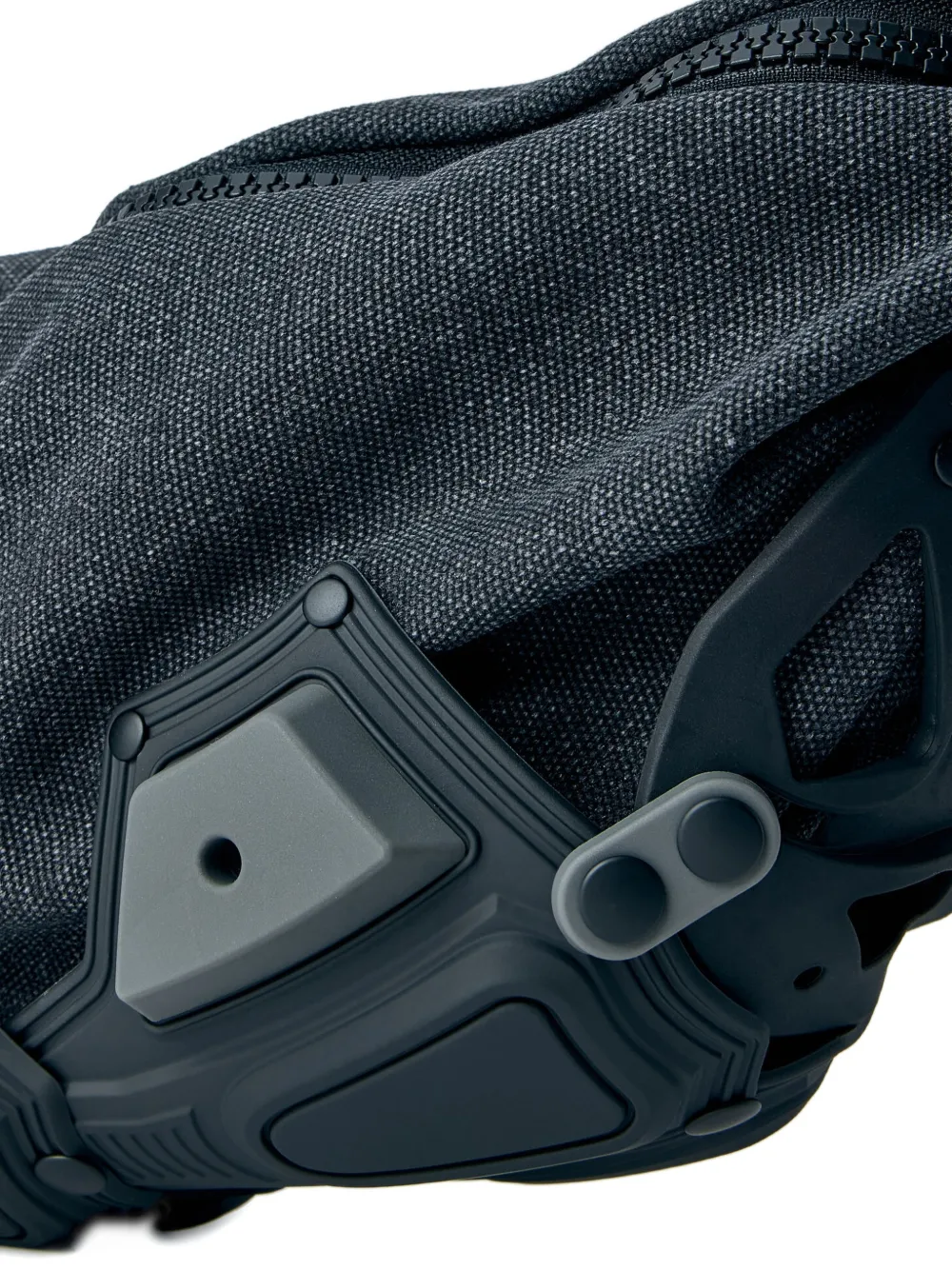 Innerraum Object M07 messengertas met technisch detail Grijs