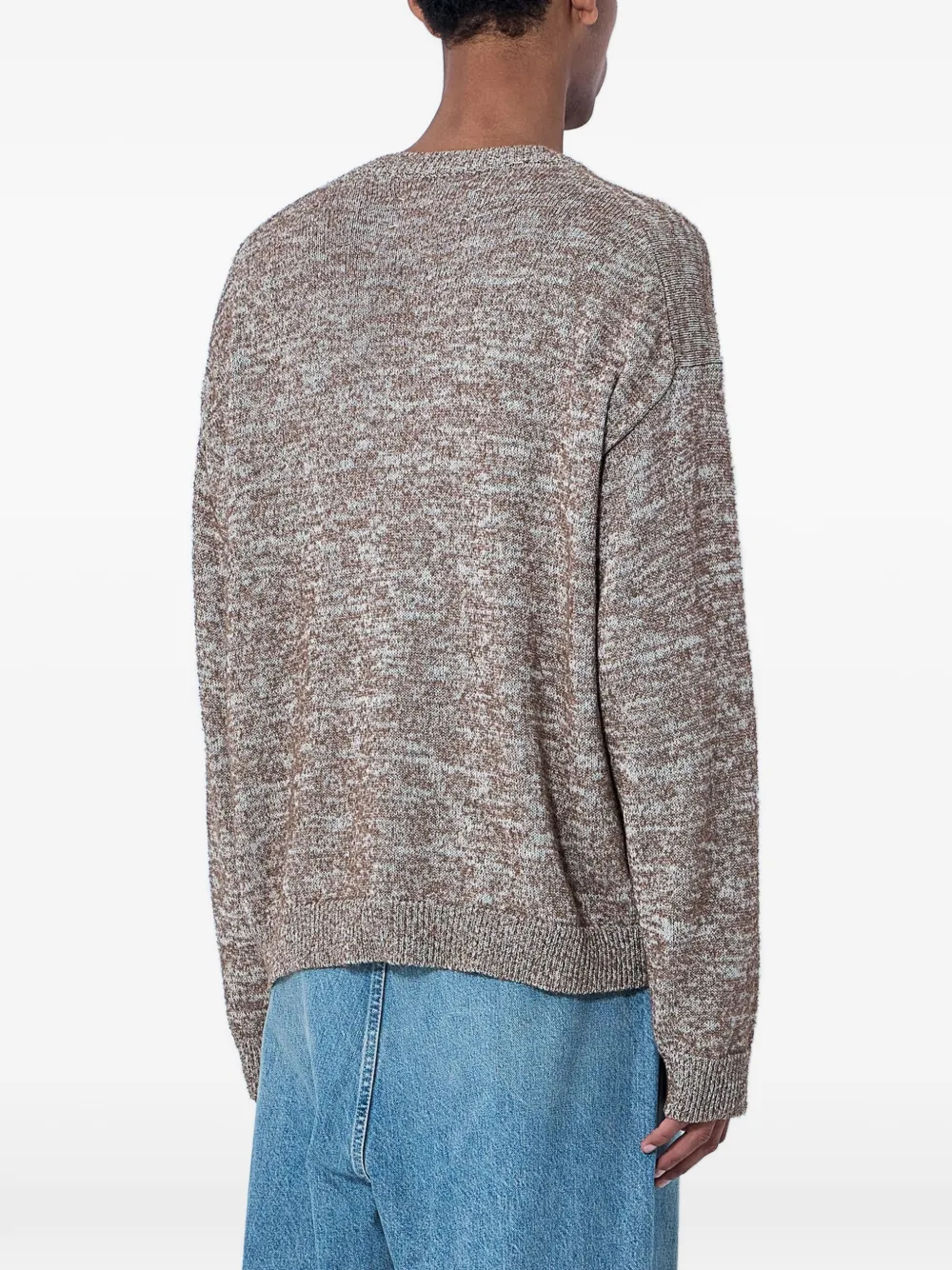 Maison Margiela Trui met V-hals Beige