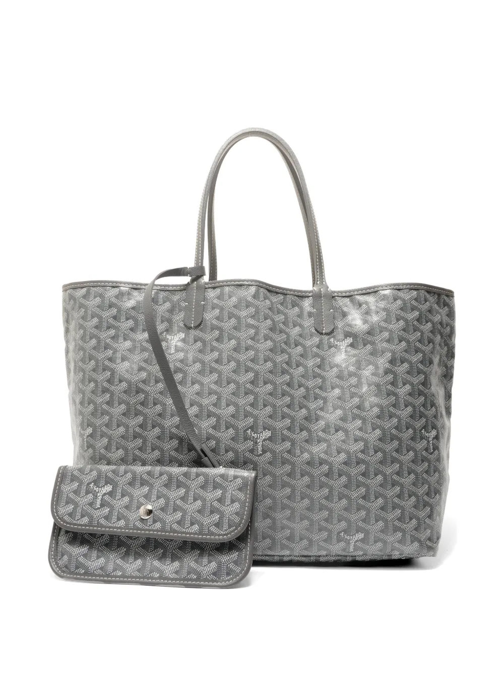 Goyard Pre-Owned 2010-2026 PM Saint Louis Goyardine tote bag - Grigio