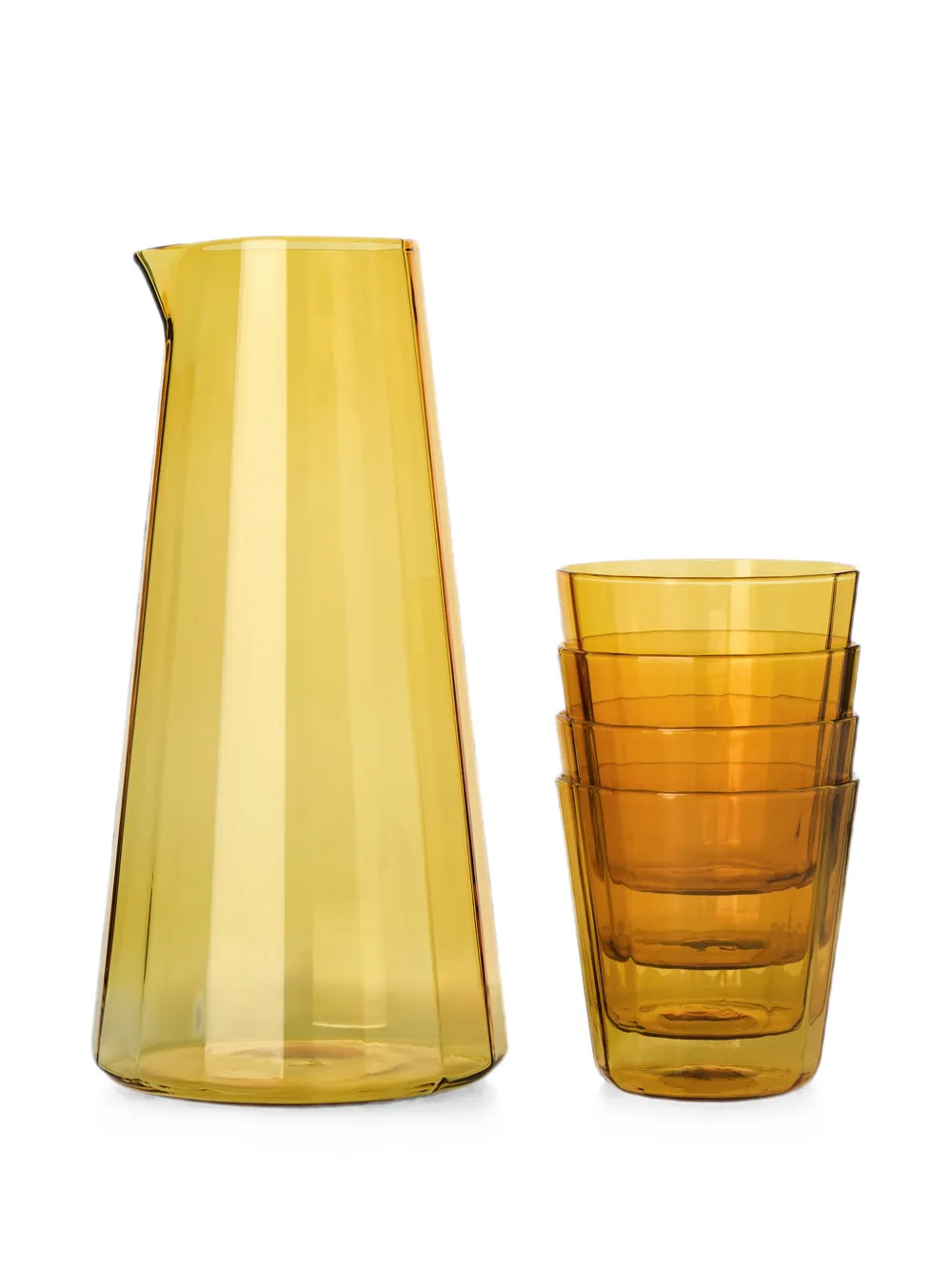 The Conran Shop Fade Carafes (5er-Set) - Gelb