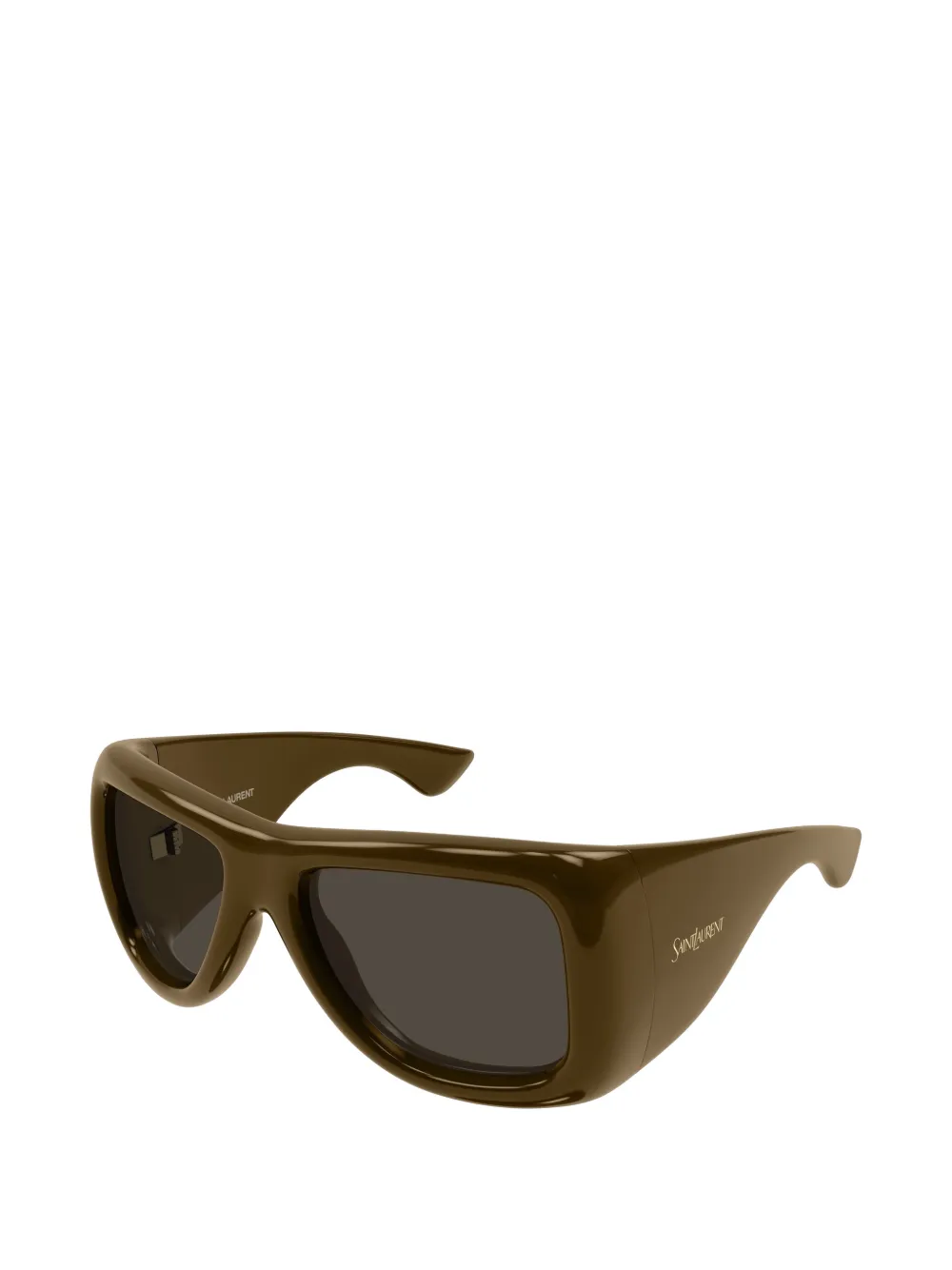 Saint Laurent Eyewear SL 902 Howl zonnebril met oversized montuur Groen