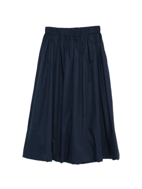 VICOLO elastic-waistband midi skirt