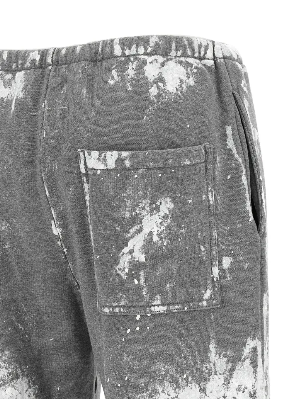 MM6 Maison Margiela Numeric Signature paint-splatter Cotton Track