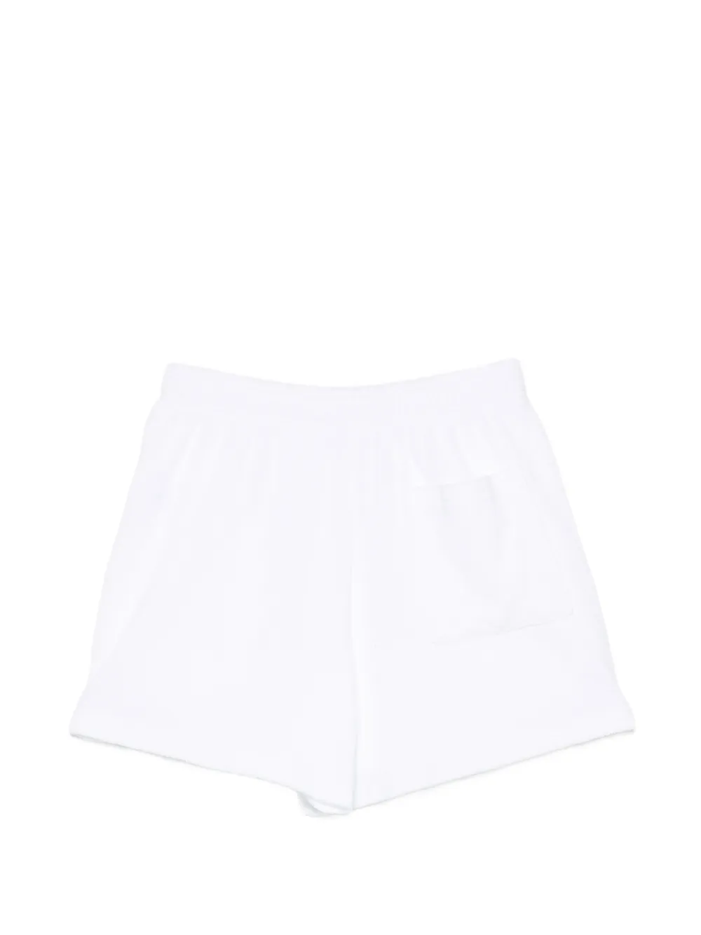 Sporty & Rich Andy shorts met geborduurd logo Wit