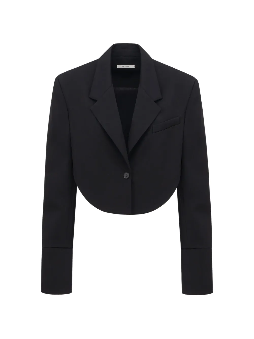 THE ARKOW Kira cropped blazer - Nero
