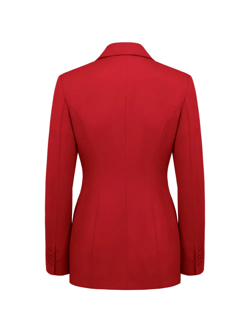 THE ARKOW Natasha blazer met puntige revers Rood