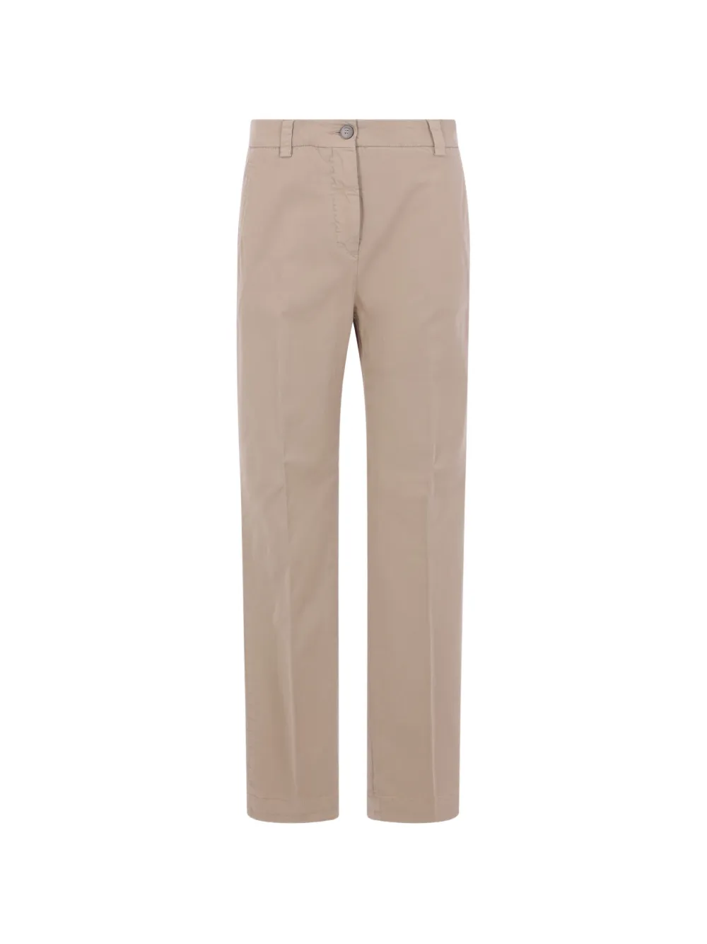 Incotex pressed-crease straight-leg trousers - Toni neutri