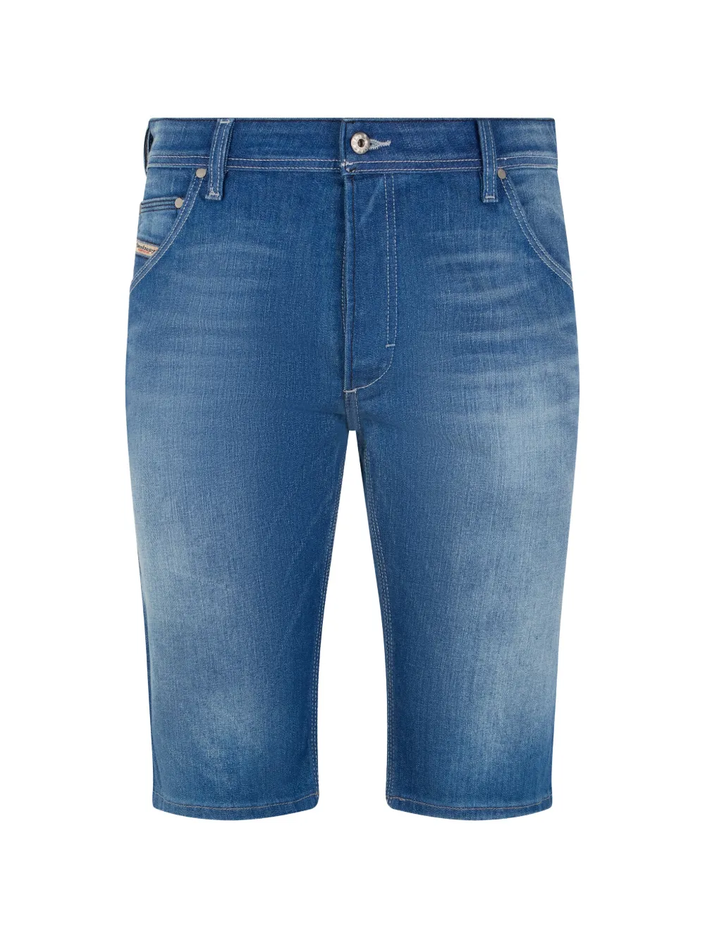 Diesel faded denim shorts - Blue