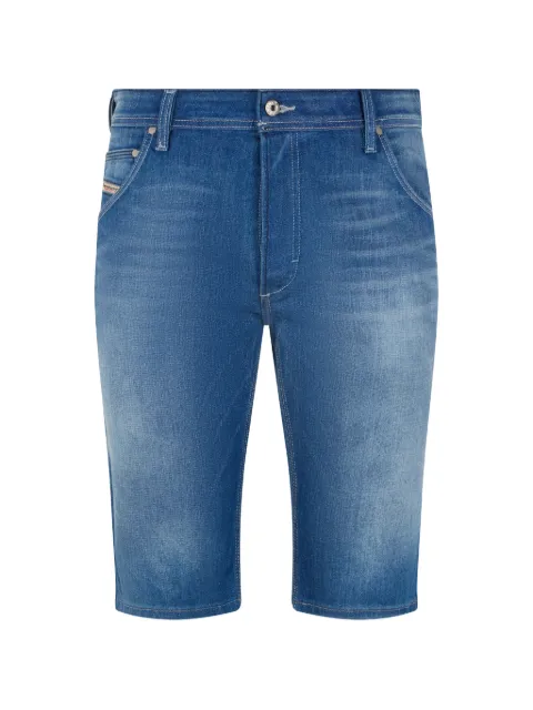 Diesel faded denim shorts