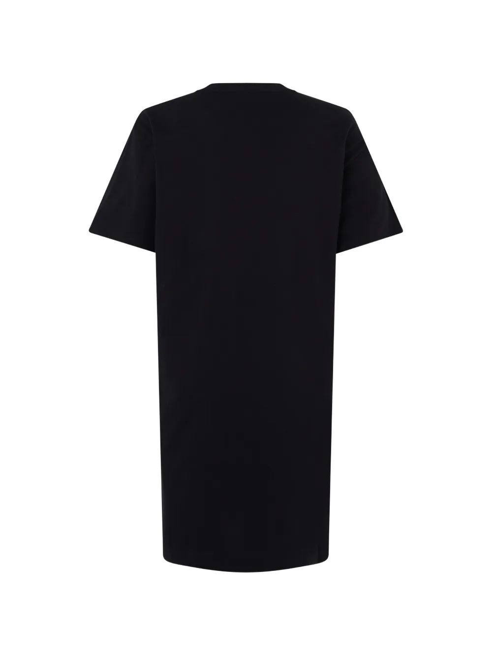 Diesel T-shirtjurk met logoprint Zwart