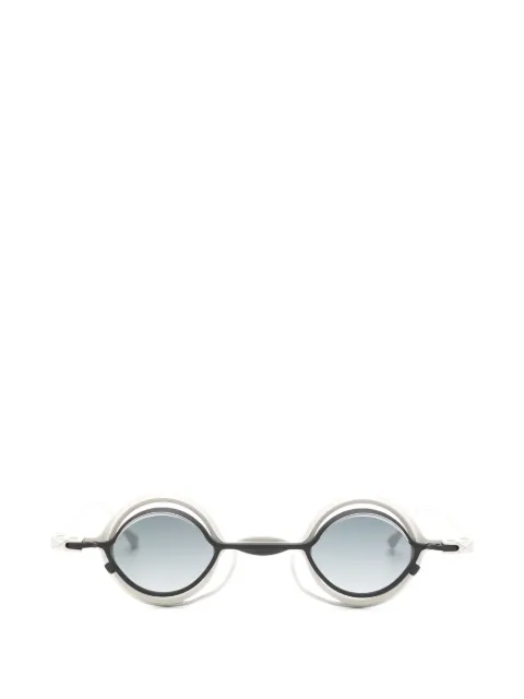 Rigards clip-on round-frame glasses