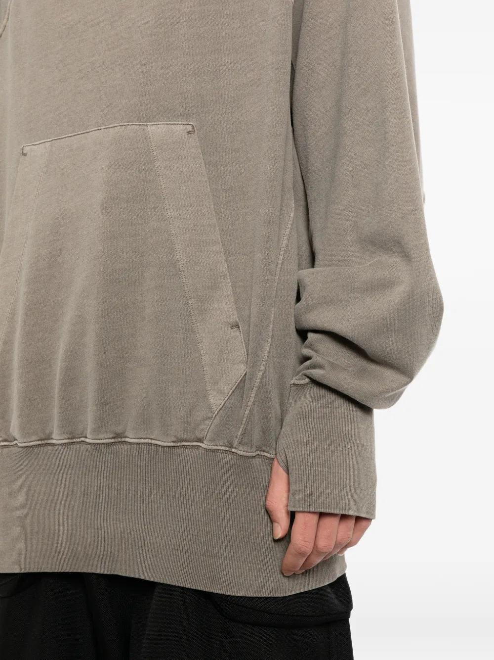Julius Hoodie met W-hals Bruin