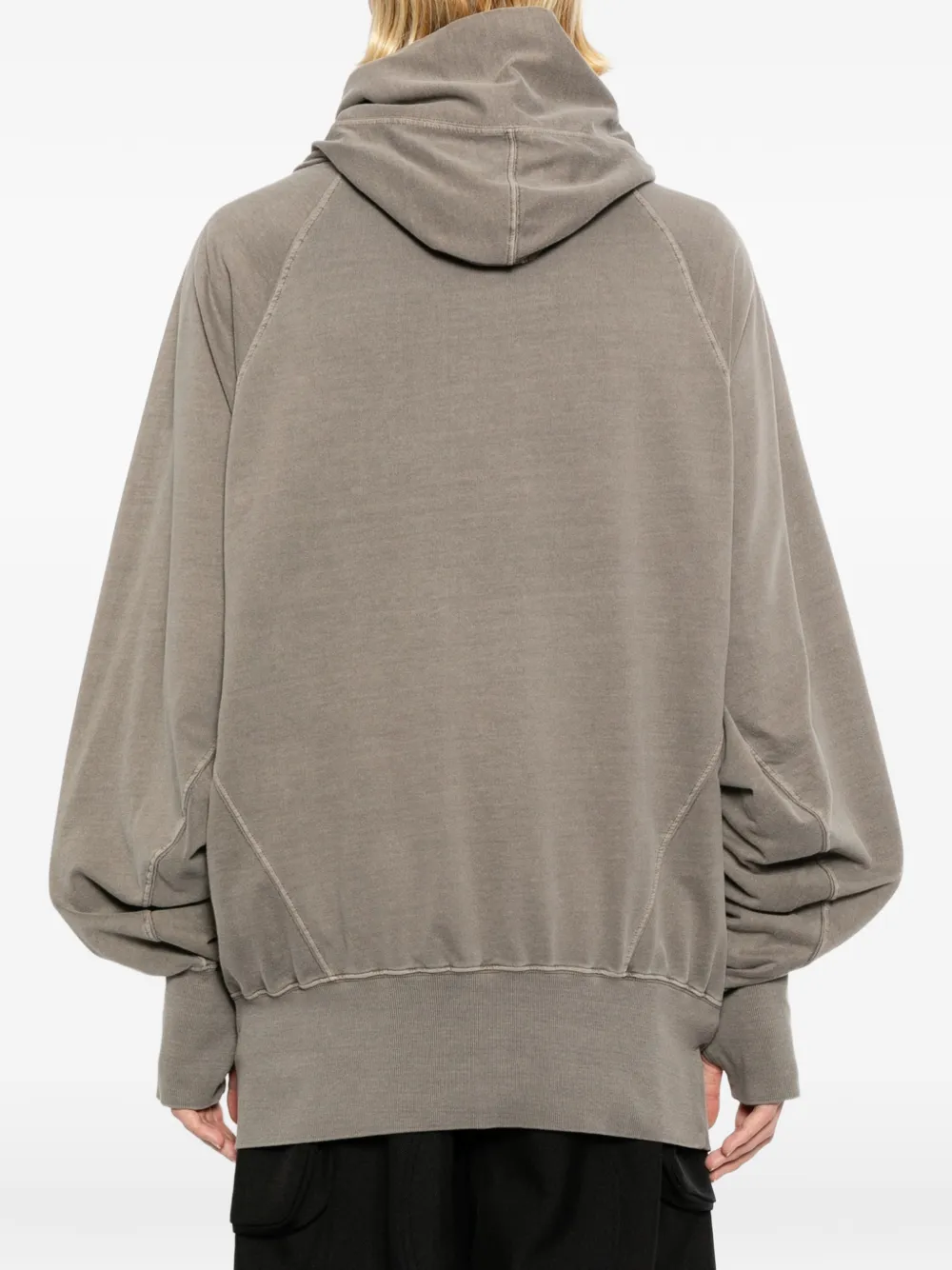 Julius Hoodie met W-hals Bruin