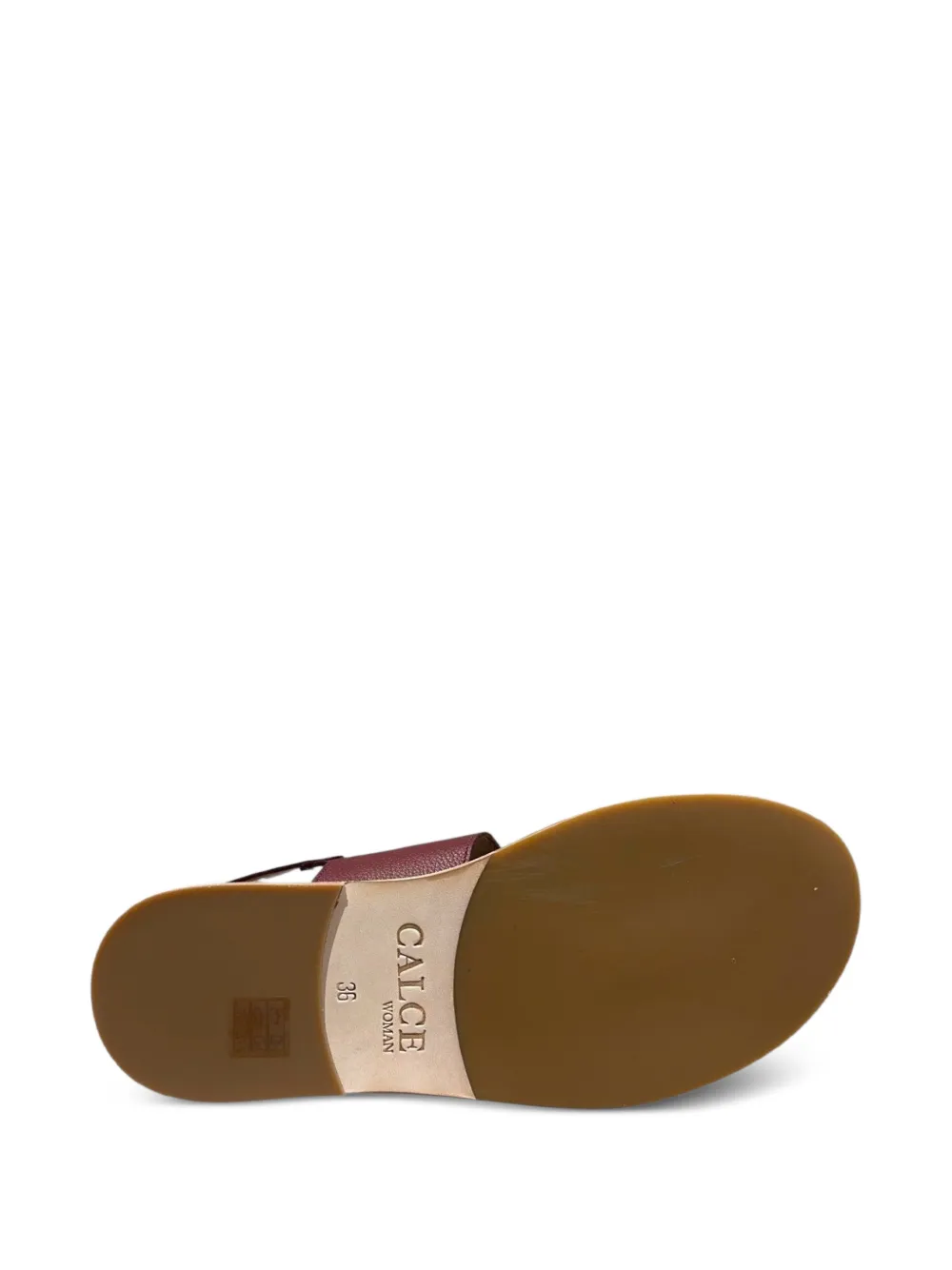 CALCE Santa Cruz sandalen met gespsluiting Rood