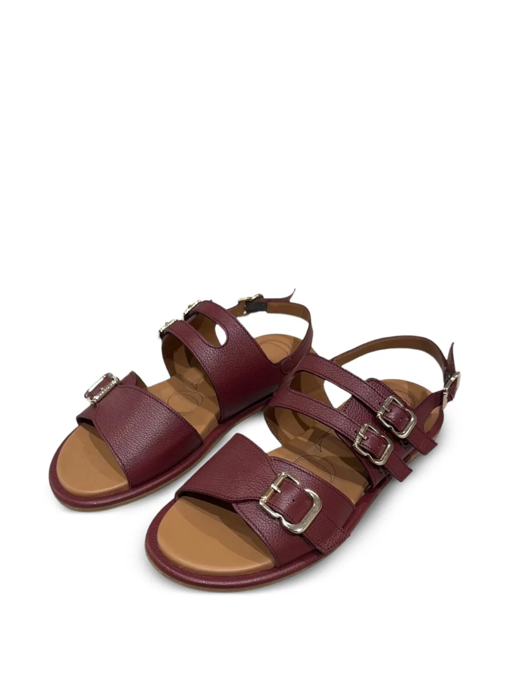 CALCE Santa Cruz sandalen met gespsluiting Rood