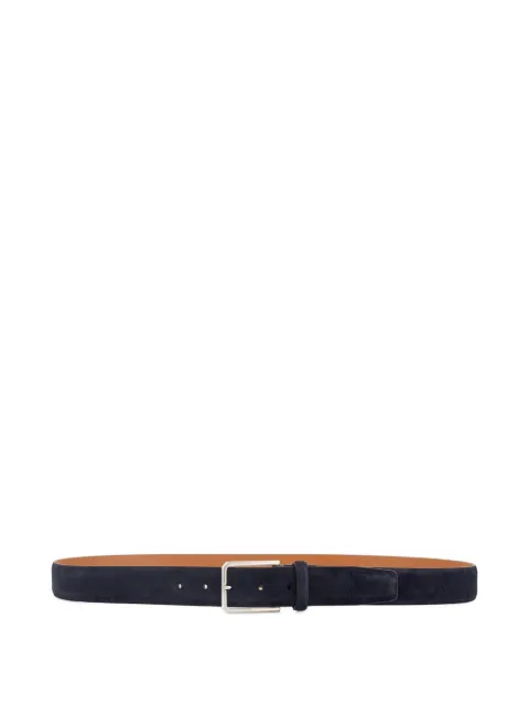 Santoni suede belt