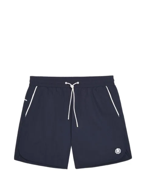 Jonsen Island piped-trim drawstring shorts