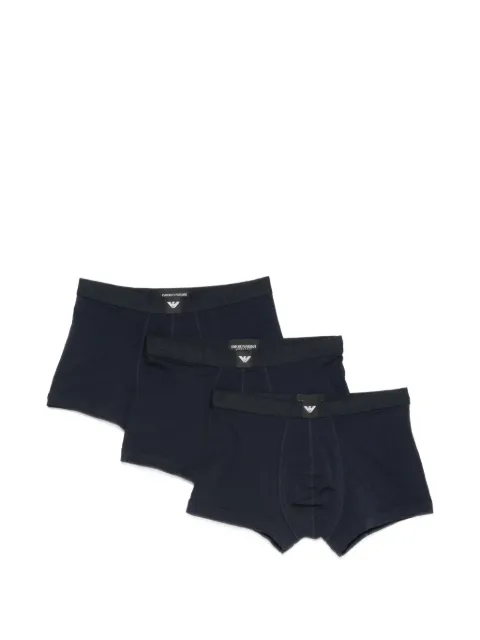 Emporio Armani logo-patch boxer briefs (set of two)