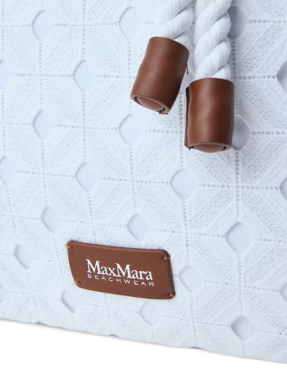  Max Mara Bolso Shopper Arte - Blanco 