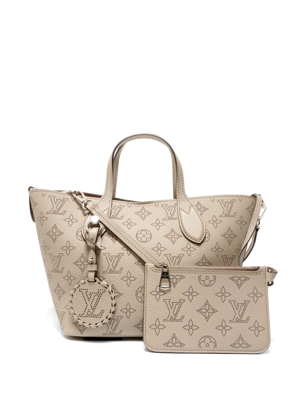 Louis Vuitton Pre-Owned 2020-2025 PM Blossom Mahina shoulder bag - Nude