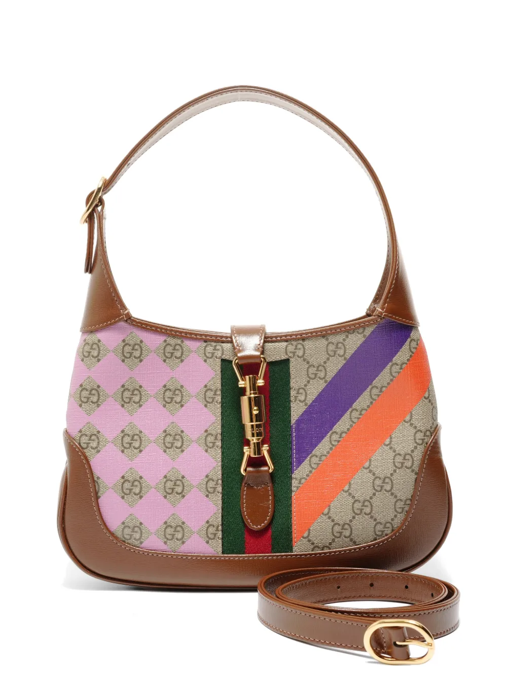 Gucci Pre-Owned 2016-2025 GG Jackie 1961 shoulder bag - Braun