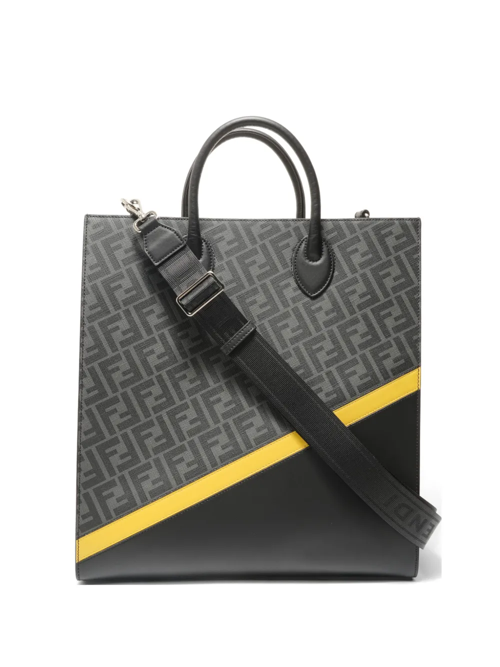Fendi Pre-Owned 2010-2020s FF Zucca tote bag - Grigio