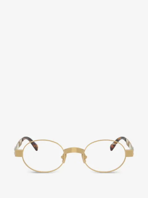 Miu Miu Eyewear lunettes de vue à monture ronde
