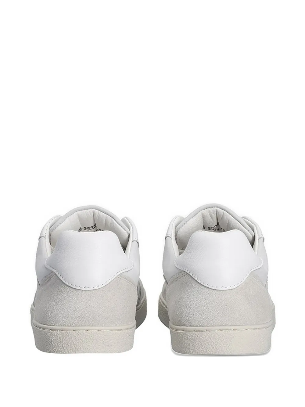 GROUNDS Sneakers met geperforeerde vlakken Beige