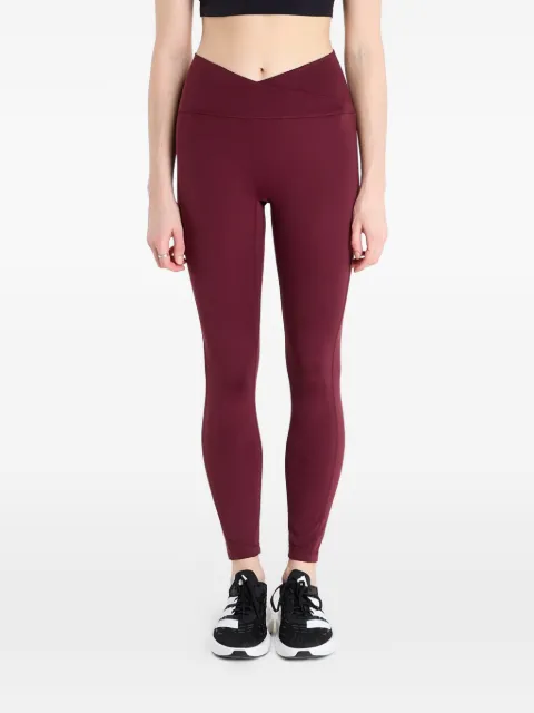 adidas 3-Stripes cross-waist leggings