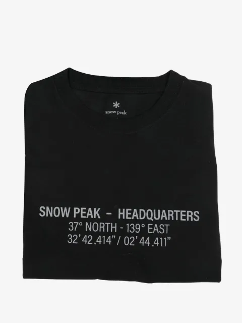 Snow Peak set de dos playeras manga corta con detalle estampado