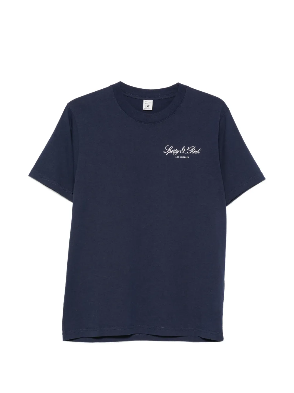 Sporty & Rich Vendome LA logo-print T-shirt - Blu