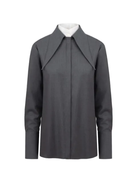 THE ARKOW Grace pointed-collar shirt