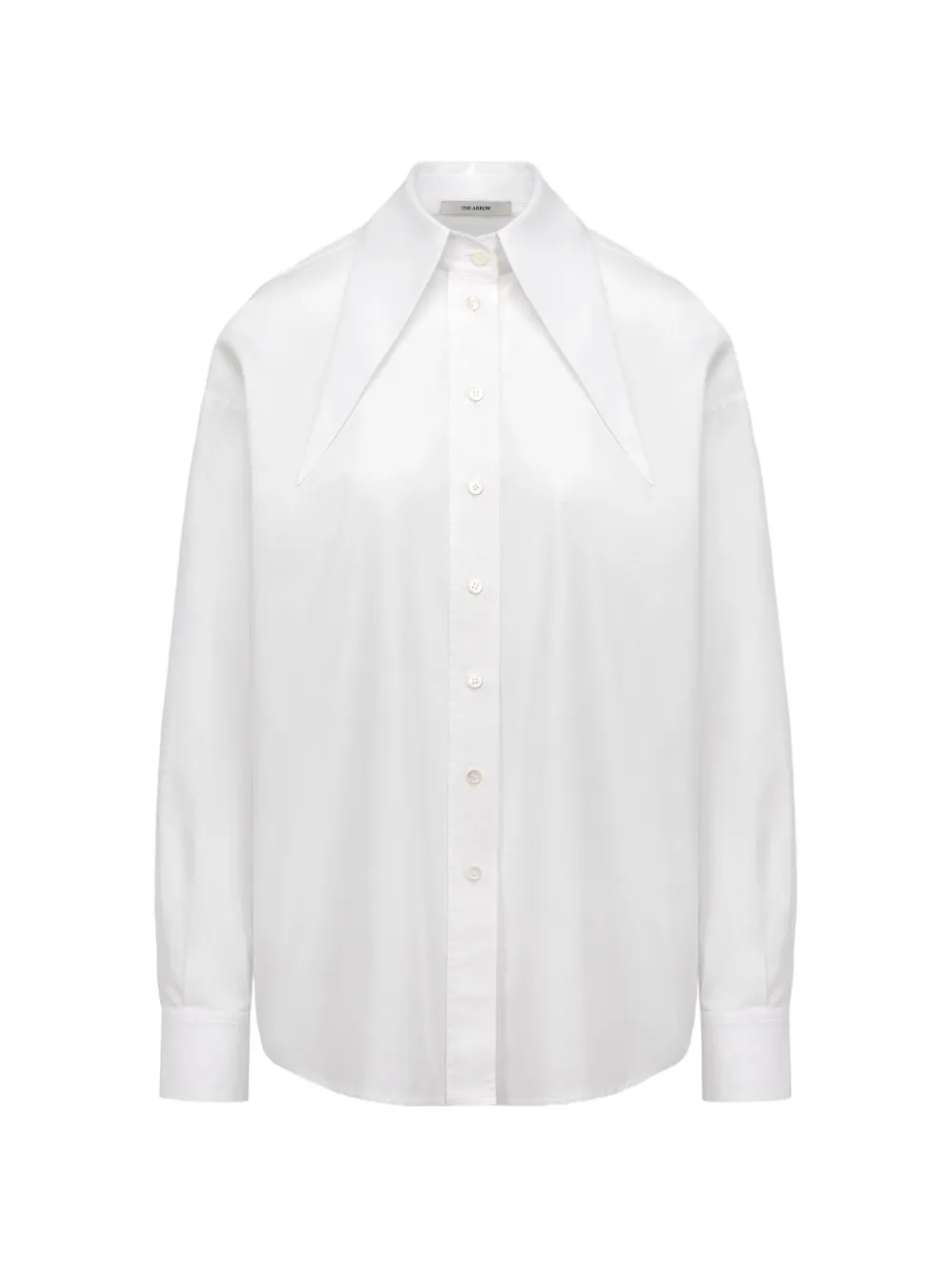 THE ARKOW Hope pointed-collar shirt - Bianco