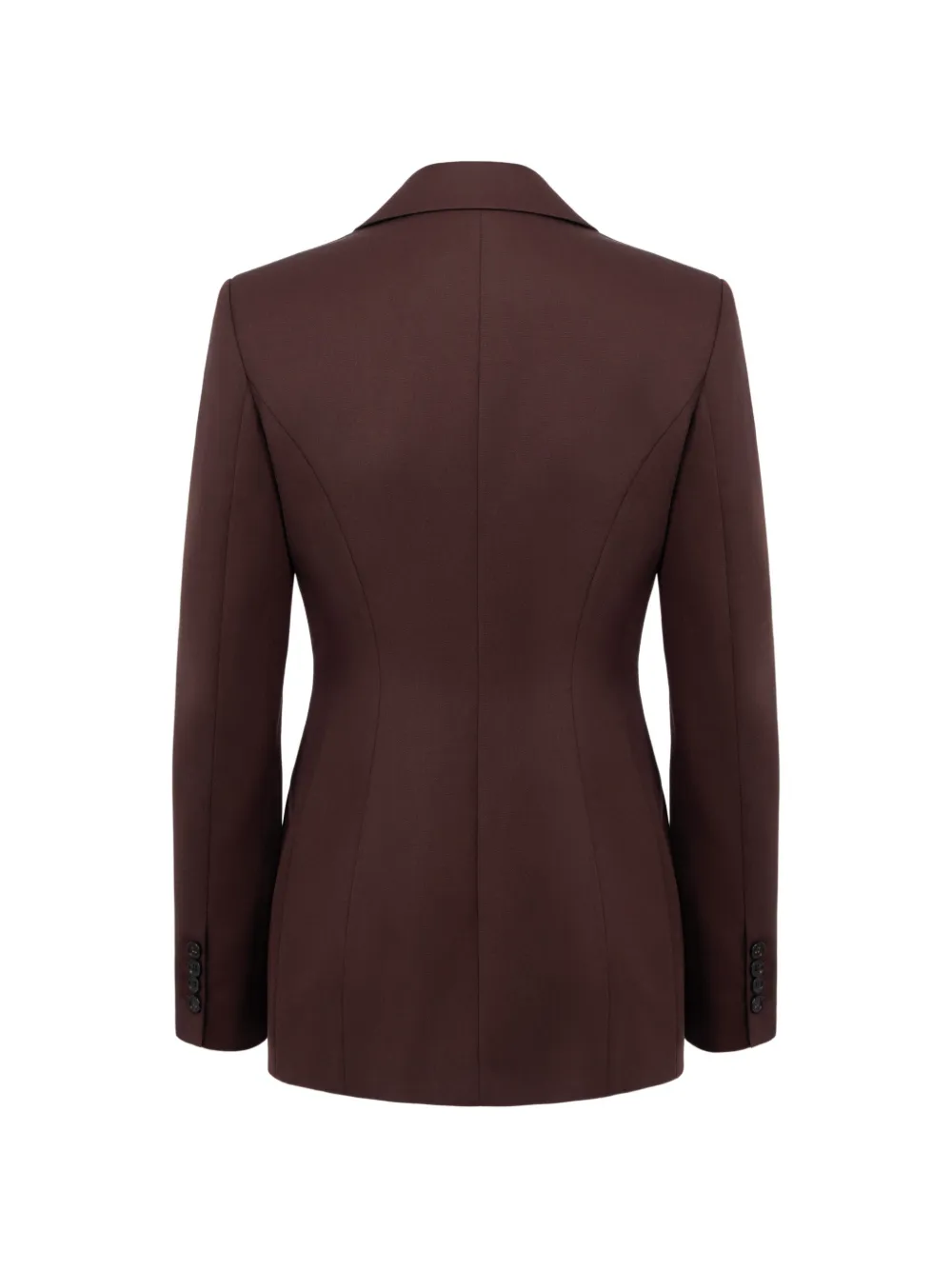 THE ARKOW Natasha blazer met enkele rij knopen Bruin