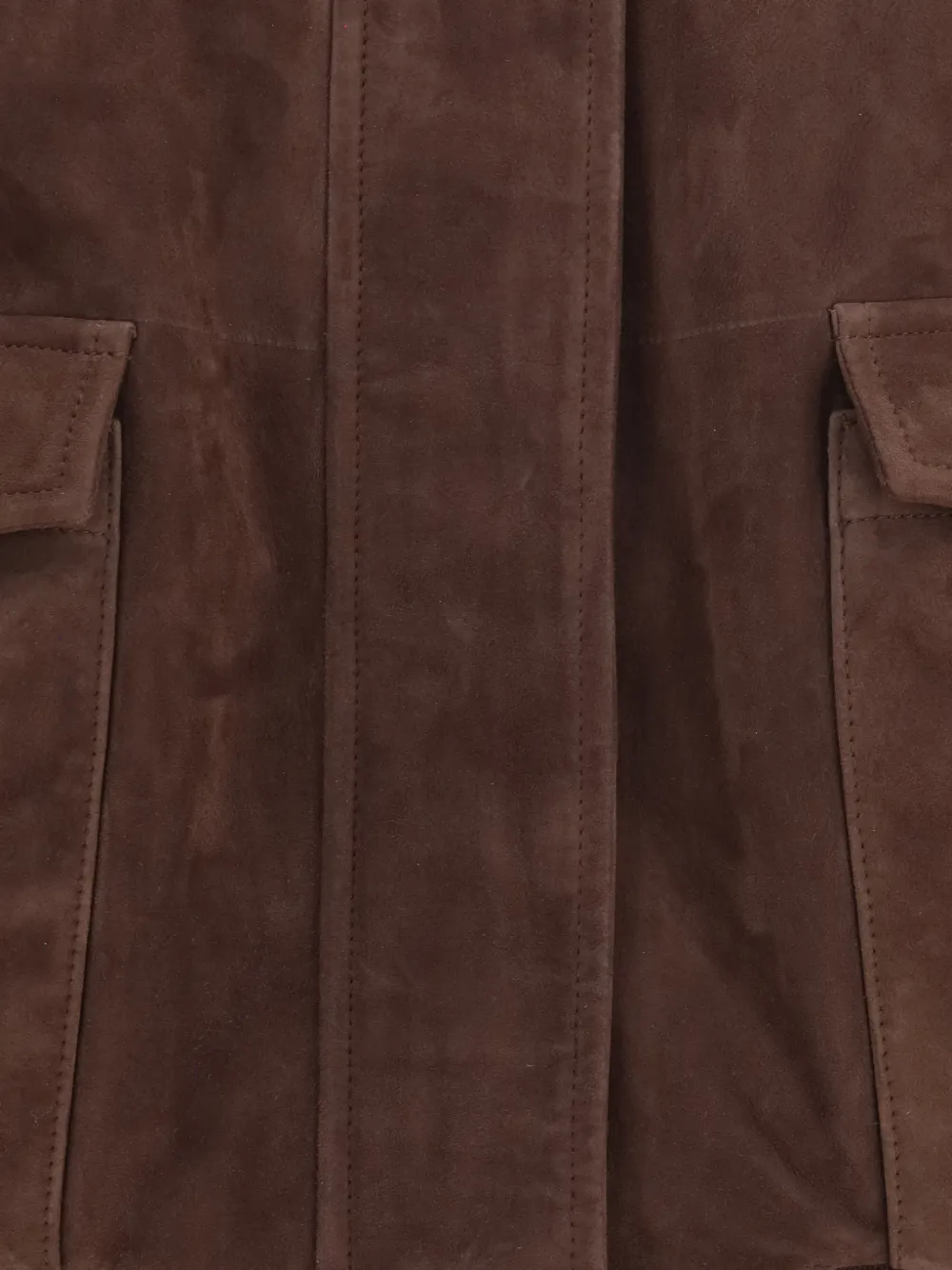 LOEWE Suède bomberjack Bruin