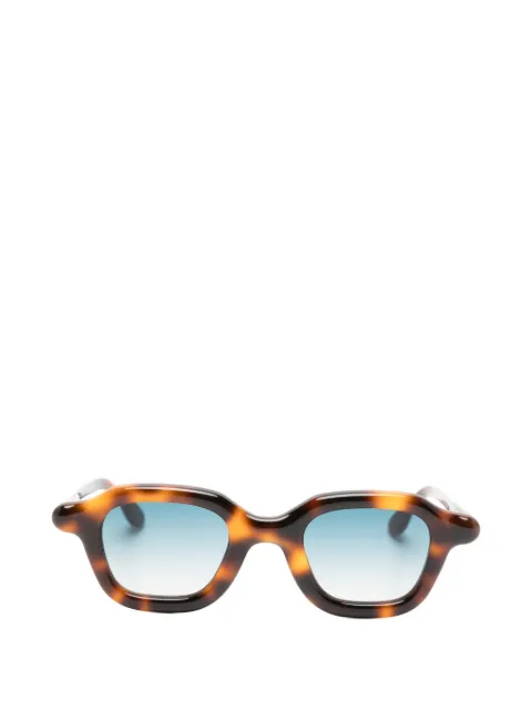 Paloceras tortoiseshell-effect geometric-frame sunglasses