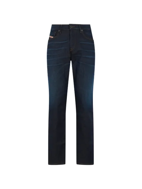 Diesel straight-fit whiskered jeans