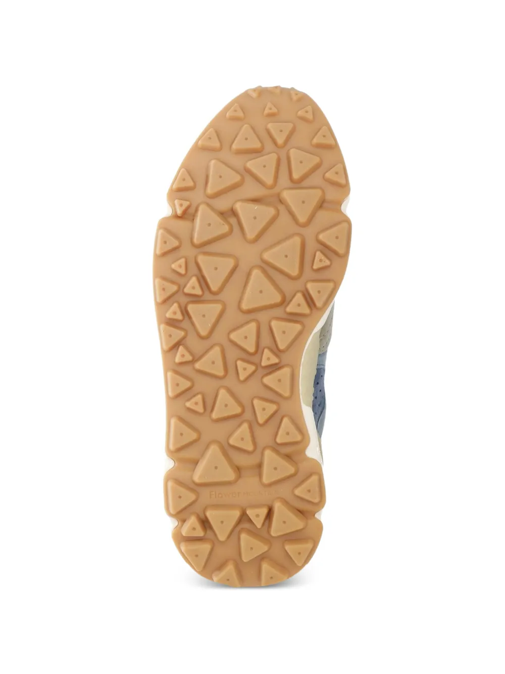 FLOWER MOUNTAIN Yamano 3 suede-panelled sneakers Groen