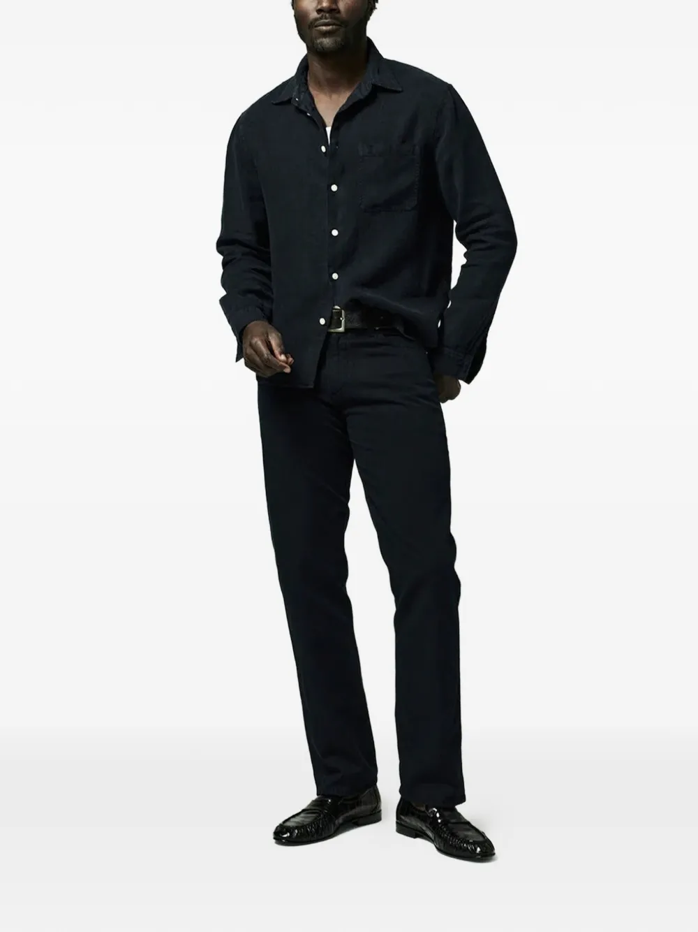 Citizens of Humanity patch-pocket long-sleeve shirt Blauw