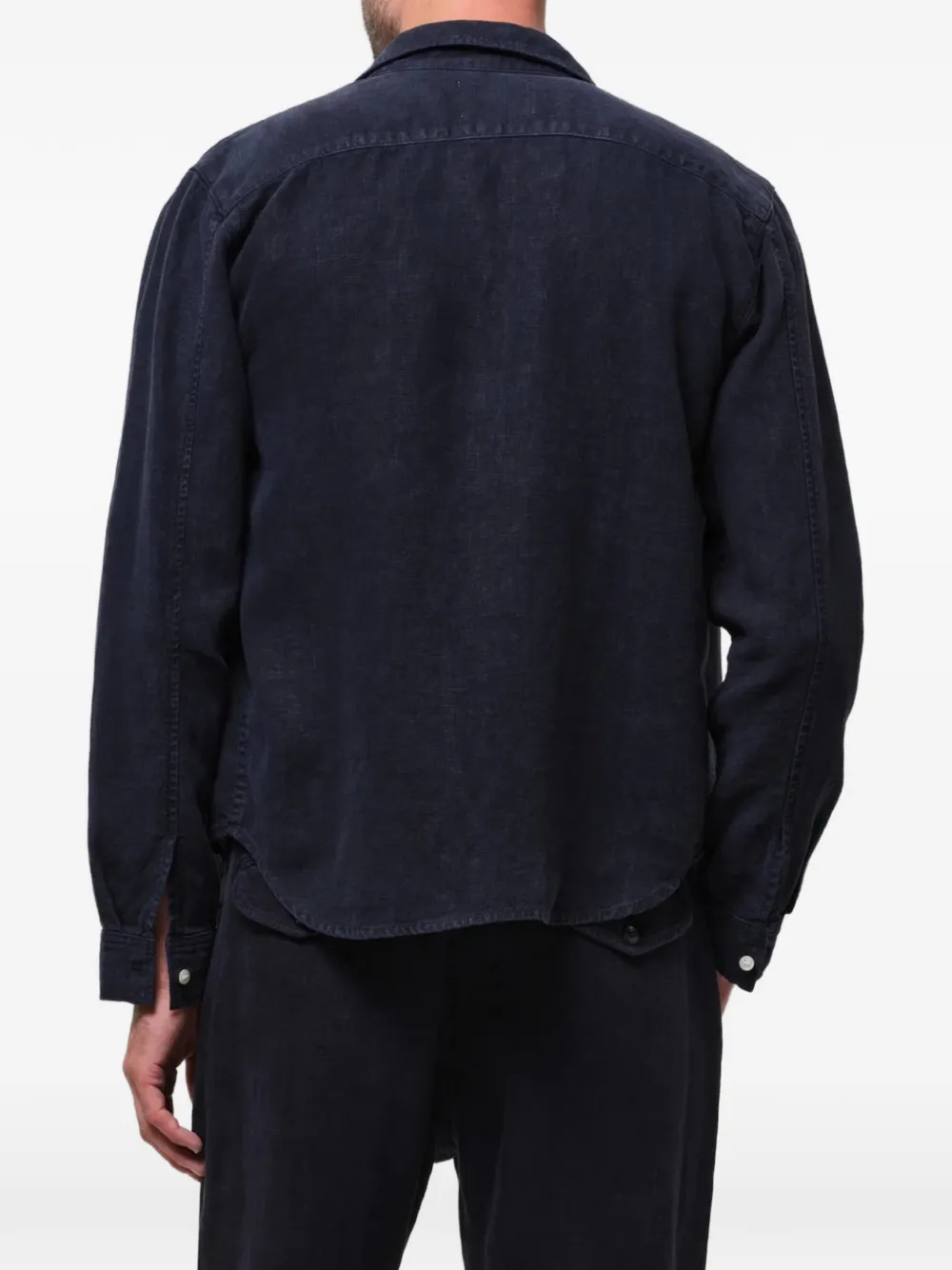 Citizens of Humanity patch-pocket long-sleeve shirt Blauw