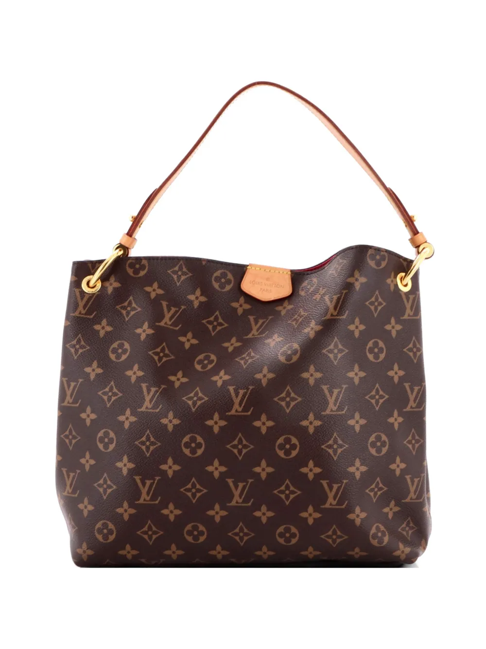 Louis Vuitton Pre-Owned Graceful Handbag Monogram Canvas PM hobo bag - Brown