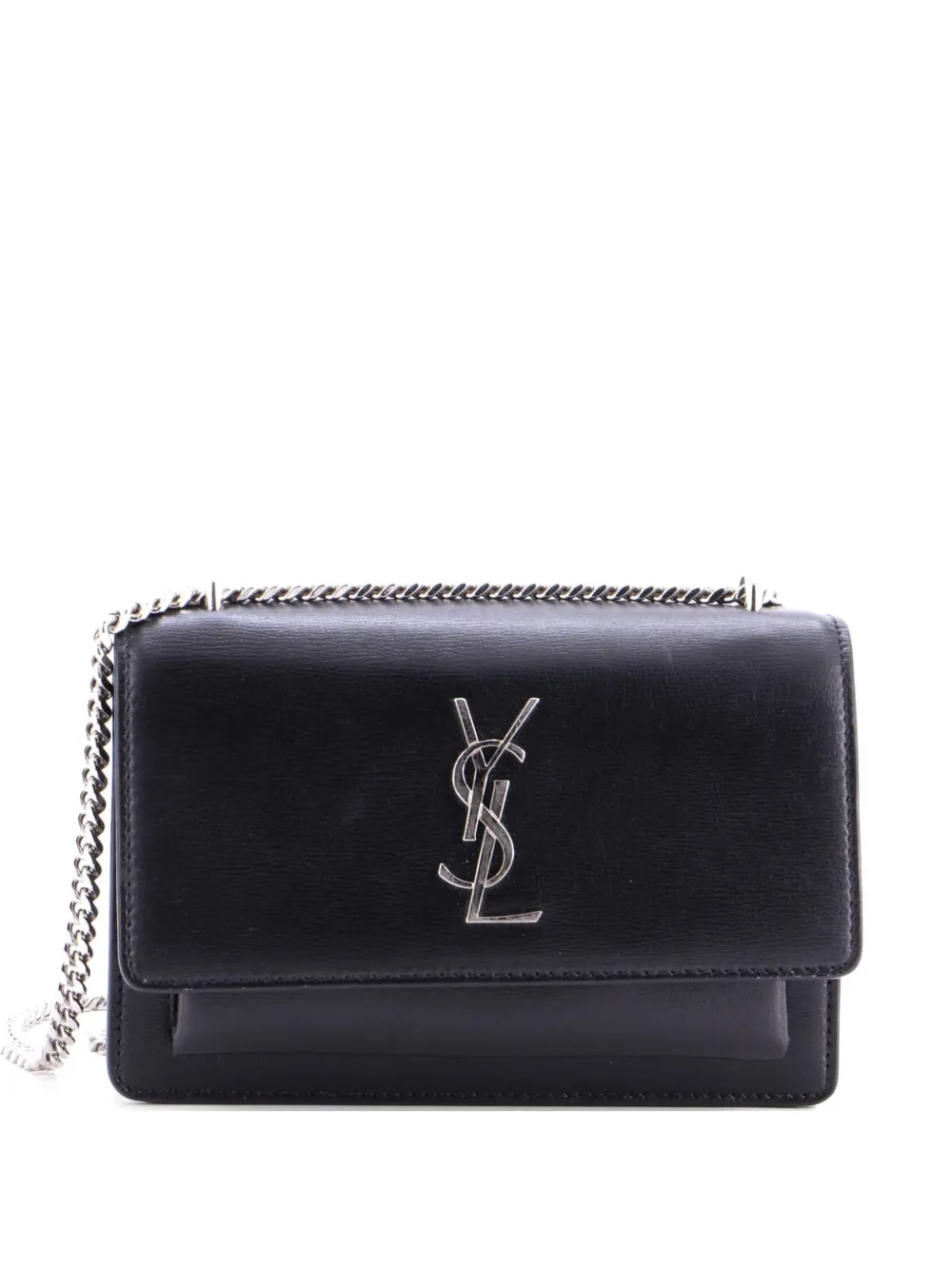 Saint Laurent Pre-Owned Sunset Leather Small crossbody bag - Nero