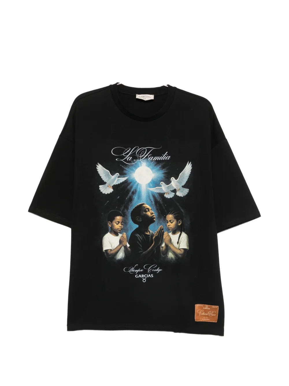 Garcias La Familia Graphic-print T-shirt In Black