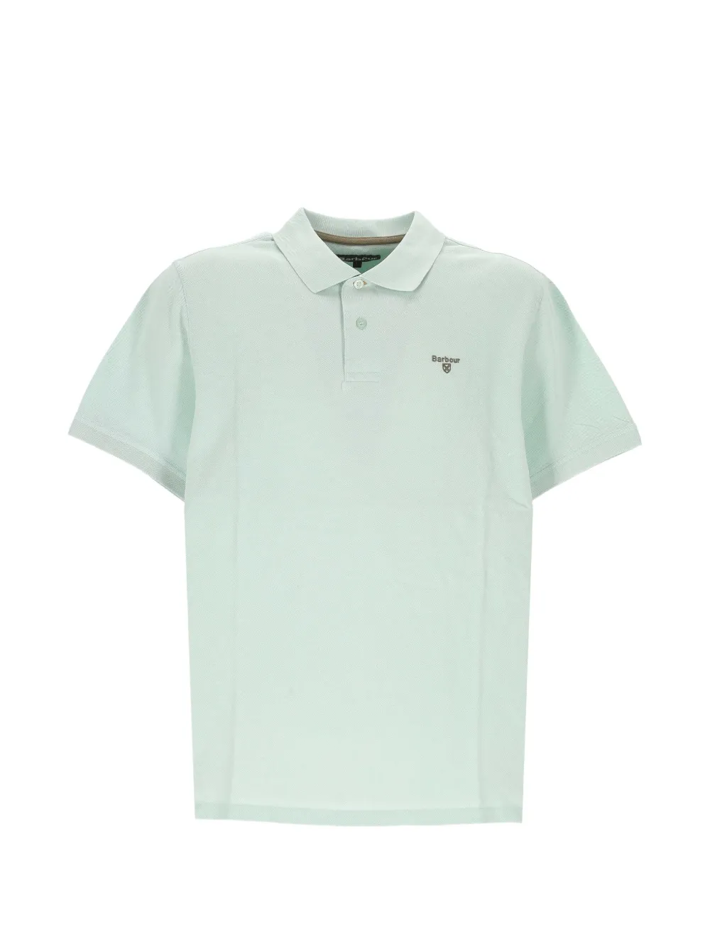 Barbour logo-embroidered polo shirt - Blu