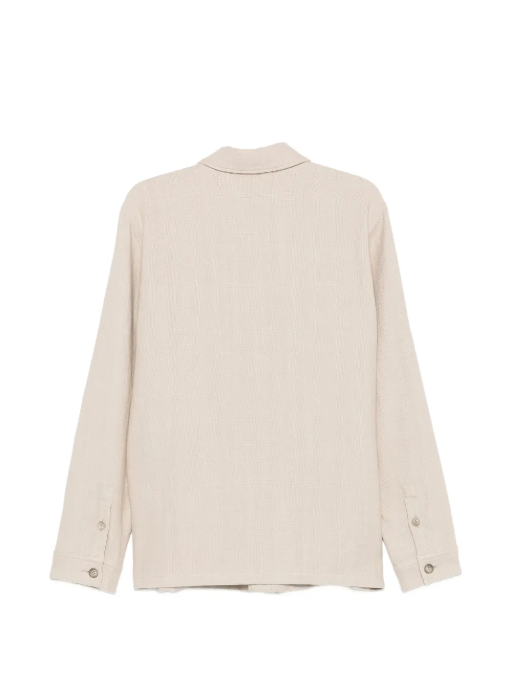Fay Shirtjack met zak en knopen Beige