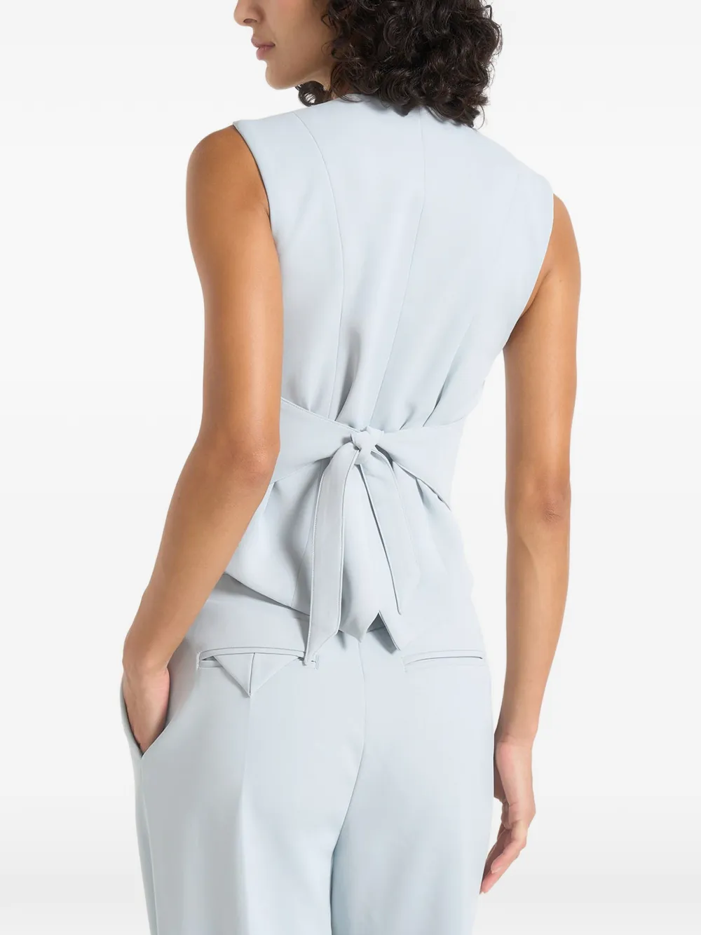 Manière De Voir Christine getailleerd gilet Blauw