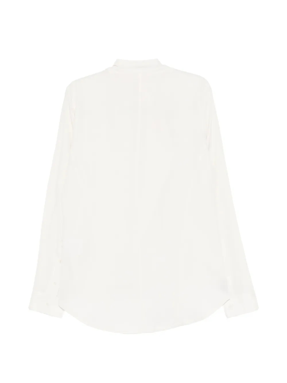 Julius Overhemd met bedekte hals Beige